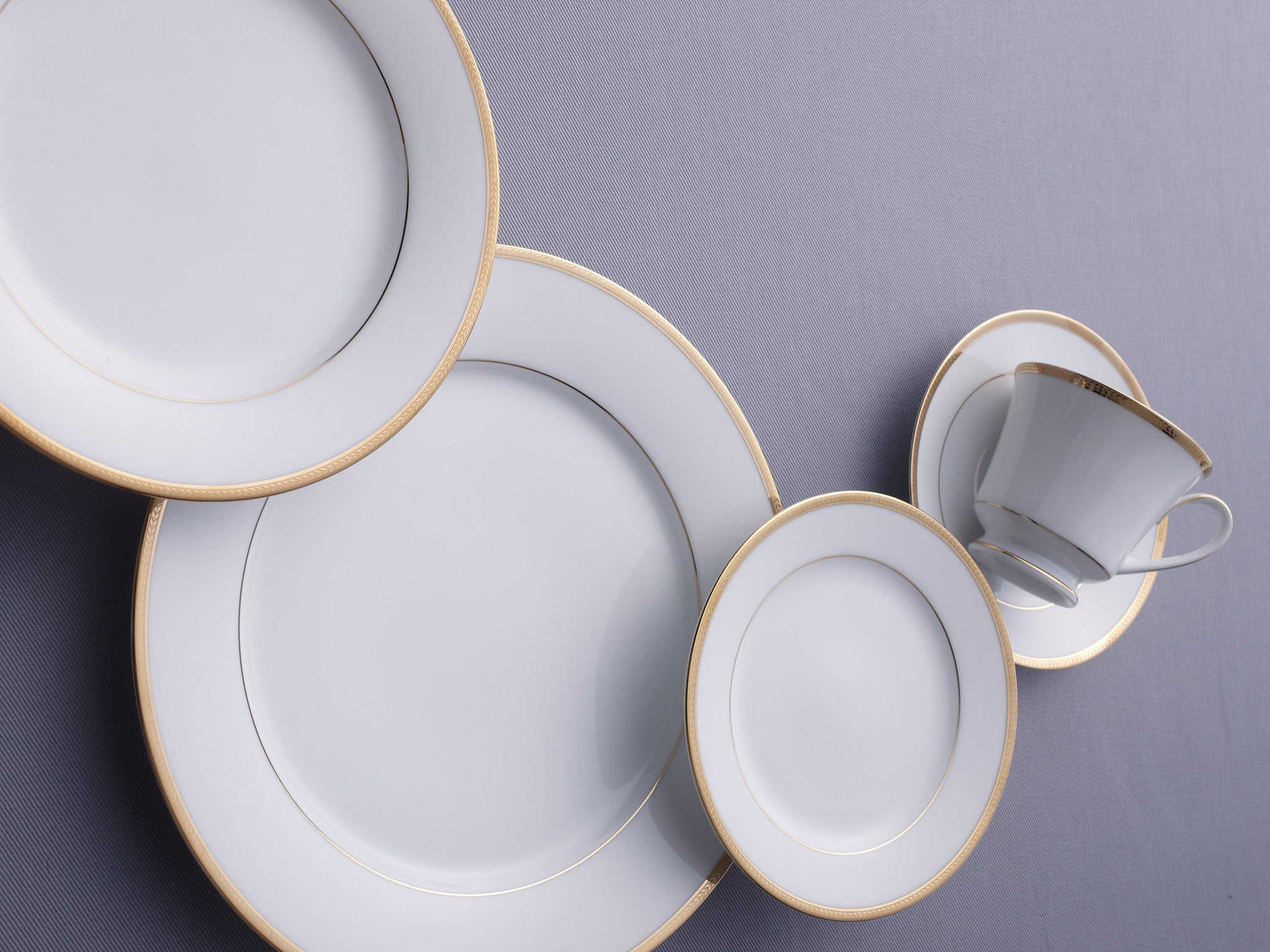 Noritake Toorak Gold Tea Cup & Saucer 230ml – MIC SA