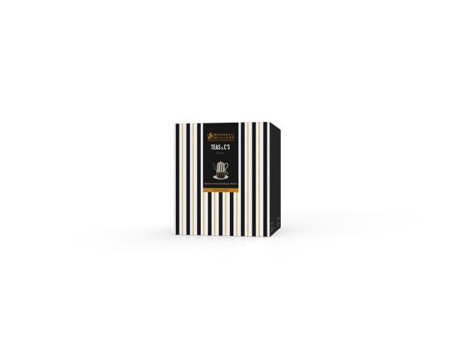 Maxwell & Williams Teas & C's Regency Tea for One With Infuser 340ml Black Gift Boxed