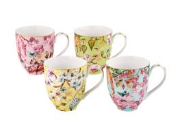 Maxwell & Williams Estelle Michaelides Enchantment Coupe Mug Set of 4 380ml Gift Boxed