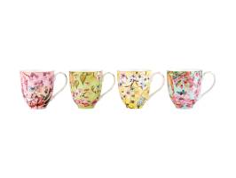 Maxwell & Williams Estelle Michaelides Enchantment Coupe Mug Set of 4 380ml Gift Boxed