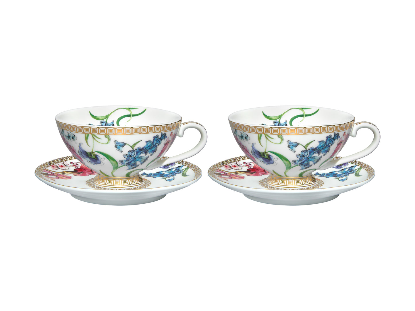 Maxwell & Williams Estelle Michaelides Mystique Demi Cup & Saucer 90ml Set of 2 Gift Boxed