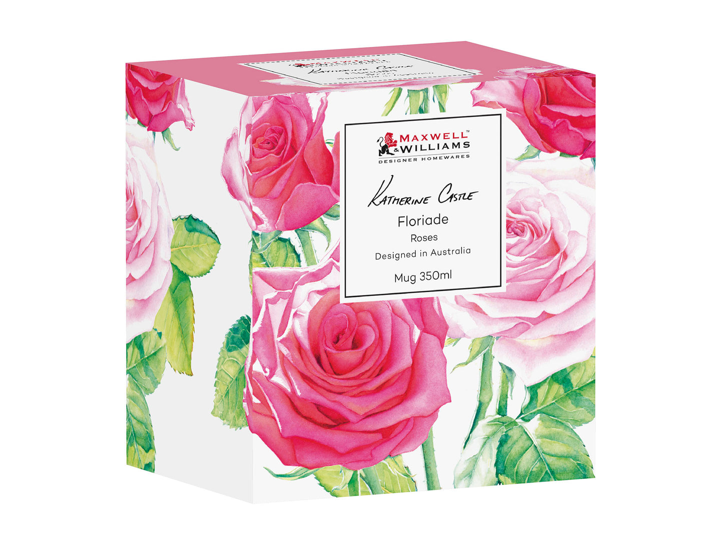 Maxwell & Williams Katherine Castle Floriade Mug Cabbage Roses  350ml