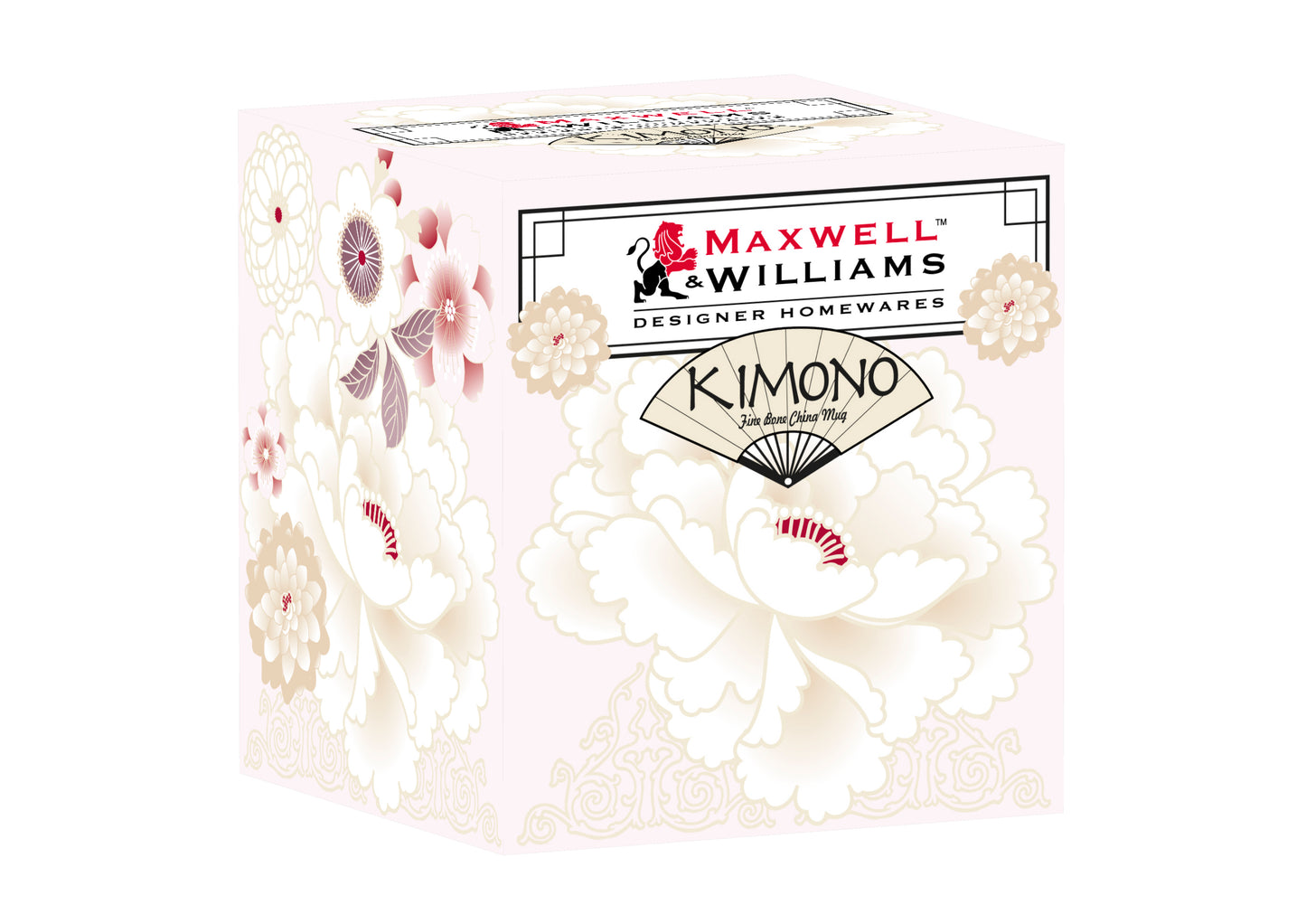 Maxwell & Williams Kimono Mug Pink  400ml