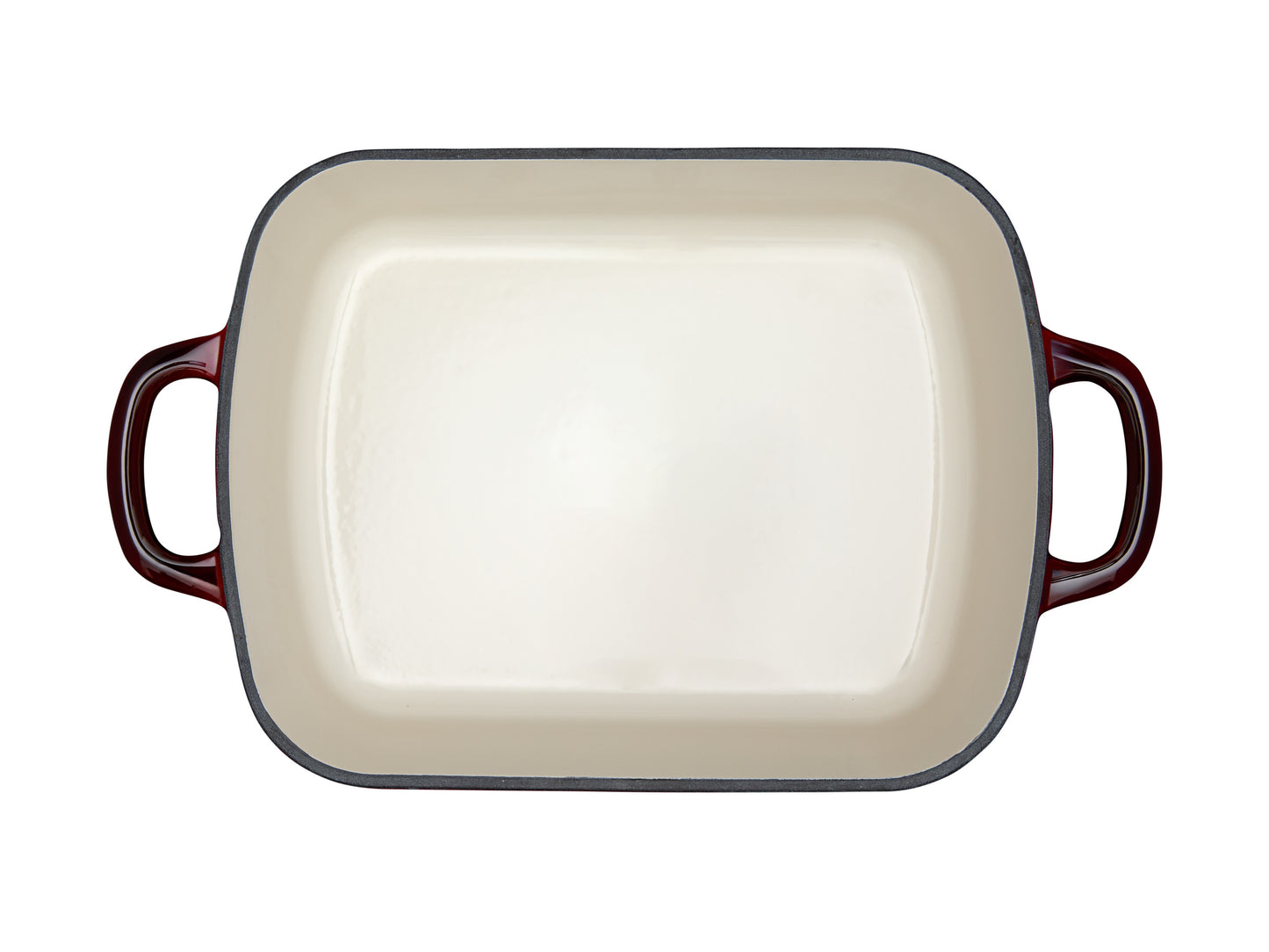 Maxwell & Williams Cast Iron Roaster Merlot 28x21cm Gift Boxed