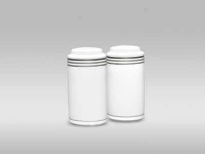 Noritake Aidan Platinum Salt & Pepper