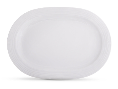 Noritake Arctic White Oval Platter 36cm