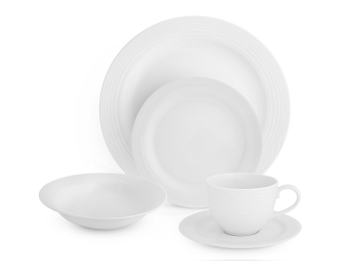 Noritake Arctic White Dinner Set 20pce