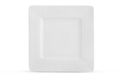 Noritake Arctic White Square Plate Small 20cm