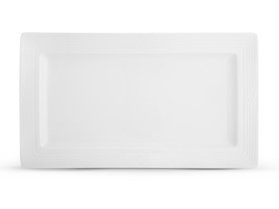 Noritake Arctic White Rectangular Plate 31cm