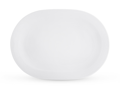 Noritake Arctic White Oval Platter Small  25.8cm