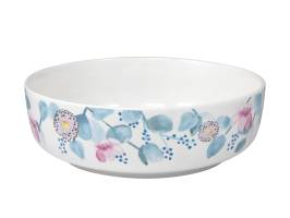 Maxwell & Williams Royal Botanic Gardens Eucalyptus Bloom Round Serving Bowl 25x8cm Gift Boxed