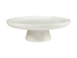 Maxwell & Williams Onni Footed Cake Stand 30cm Speckle White Gift Boxed