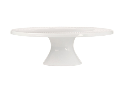 Maxwell & Williams White Basics Diamonds Footed Cake Stand 25cm