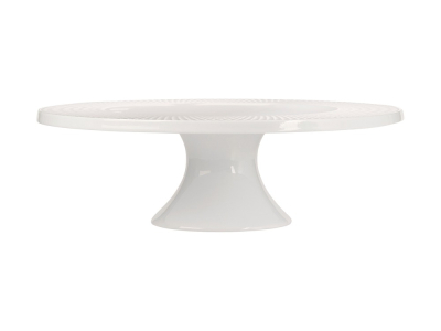 Maxwell & Williams White Basics Diamonds Footed Cake Stand 30cm