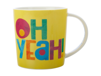 Maxwell & Williams Kasey Rainbow Be Kind Mug Oh Yeah  380ml