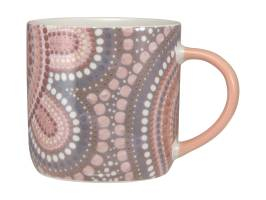 Maxwell & Williams Lou Martin Uplift Mug 480ML Coral