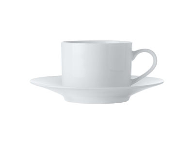 Maxwell & Williams White Basics Straight Cup & Saucer 230ml