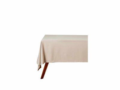 Maxwell & Williams Cotton Classics Rectangular Tablecloth 230x150cm Pebble