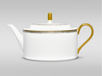 Noritake Haku Teapot With Round Handle 1.25l