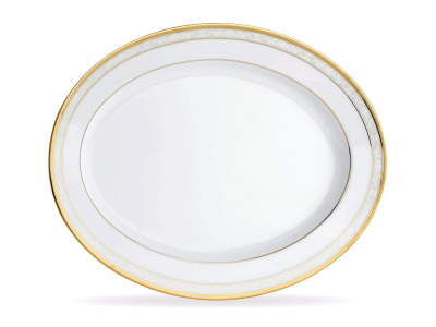 Noritake Hampshire Gold Platter Large 39cm