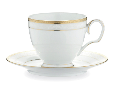 Noritake Hampshire Gold Tea Cup & Saucer 250ml