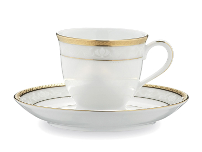 Noritake Hampshire Gold AD Coffee Cup & Saucer 90ml