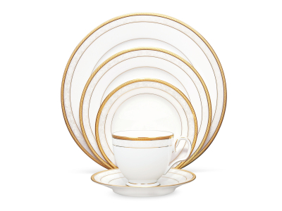 Noritake Hampshire Gold Dinner Set 36pce