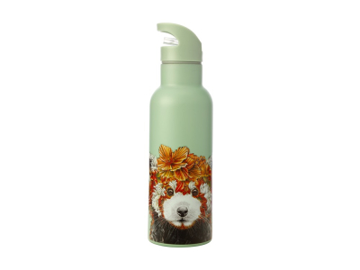 Maxwell & Williams Marini Ferlazzo Wild Planet Double Wall Insulated Bottle 500ML Red Panda