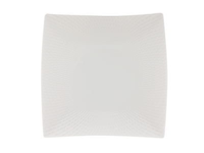 Maxwell & Williams White Basics Diamonds Square Plate  12.5cm