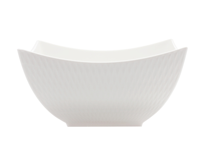 Maxwell & Williams White Basics Diamonds Square Bowl 24cm