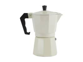 Maxwell & Williams Blend Traditional Stovetop Espresso Maker 6cup Sand Gift Boxed