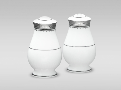 Noritake Odessa Platinum Salt & Pepper