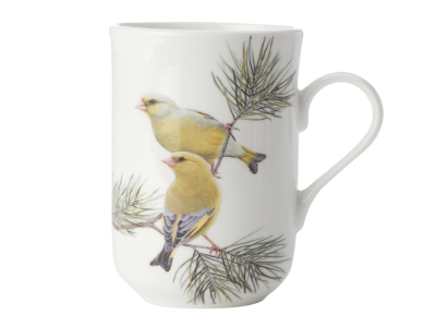 Maxwell & Williams Birds Of The World Kathrine Castle Mug Greenfinches  300ml