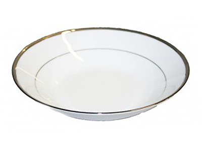 Noritake Toorak Platinum Soup Plate 19cm