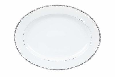 Noritake Toorak Platinum Platter 16"