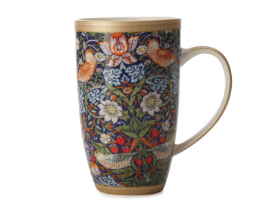 Maxwell & Williams William Morris Mug Strawberry Thief Blue Coupe 420ml