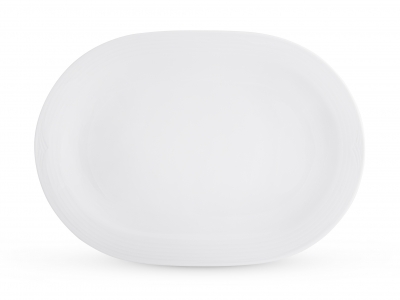 Noritake Arctic White Oval Platter Small  25.8cm