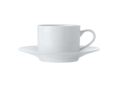 Maxwell & Williams White Basics Straight Cup & Saucer 230ml