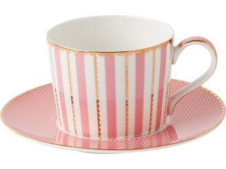 Maxwell & Williams Teas & C's Regency Cup & Saucer 240ML Pink Gift Boxed
