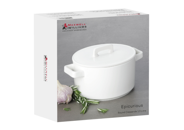 Maxwell & Williams Epicurious Round Casserole  1.3l