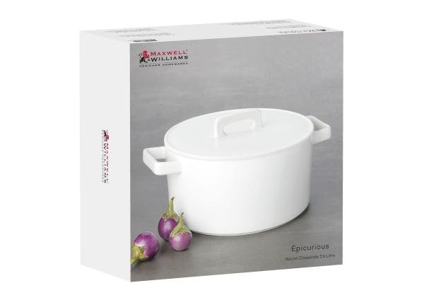 Maxwell & Williams Epicurious Round Casserole  2.6l