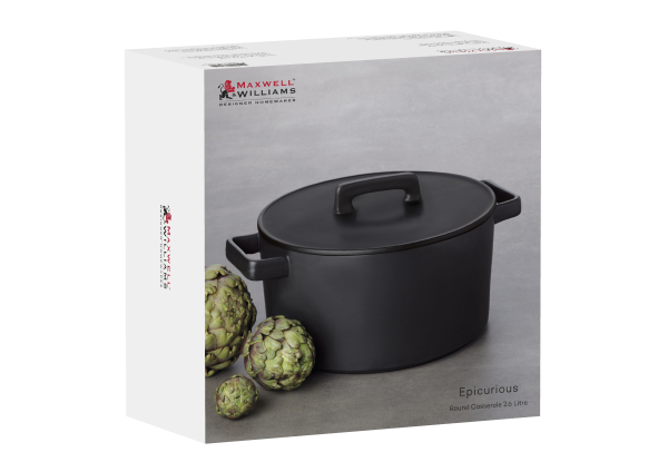 Maxwell & Williams Epicurious Round Casserole 2.6l