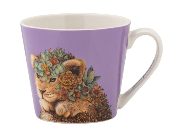 Maxwell & Williams Marini Ferlazzo Wild Planet Mug 370ML Lion Gift Boxed