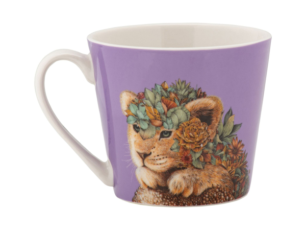 Maxwell & Williams Marini Ferlazzo Wild Planet Mug 370ML Lion Gift Boxed