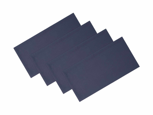 Maxwell & Williams Cotton Classics Cotton Napkin Set of 4 45x45cm Denim