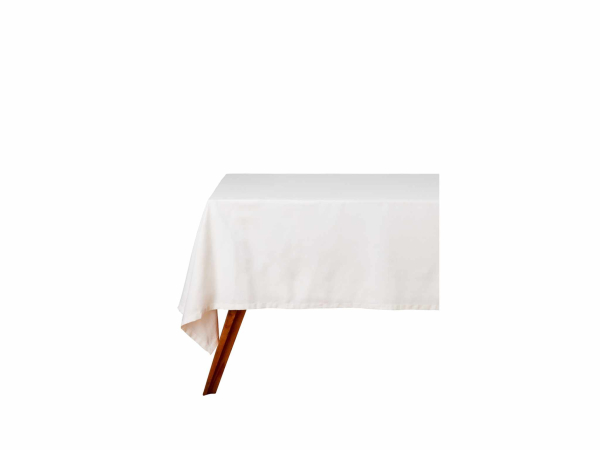 Maxwell & Williams Cotton Classics Rectangular Tablecloth 230x150cm Snow