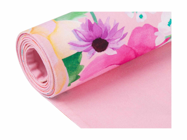 Maxwell & Williams Teas & C's Dahlia Daze Cotton Runner 150x33cm Pink