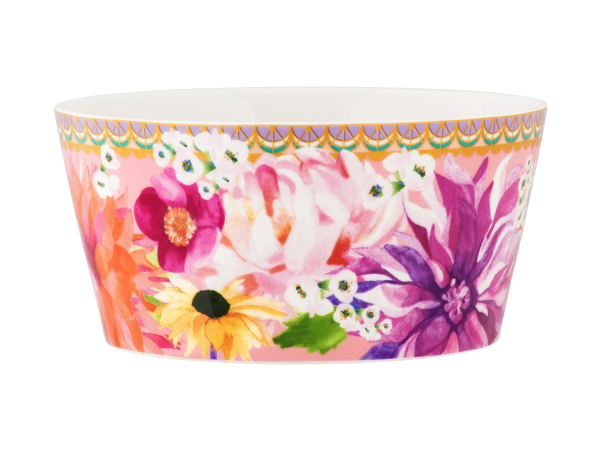 Maxwell & Williams Teas & C's Dahlia Daze Bowl 12cm Set of 2 Pink Gift Boxed