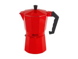 Maxwell & Williams Blend Traditional Stovetop Espresso Maker 9cup Red Gift Boxed