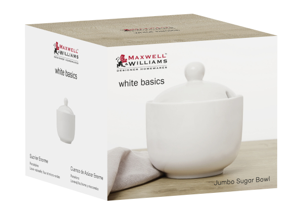 Maxwell & Williams White Basics Jumbo Sugar/Condiment Bowl 